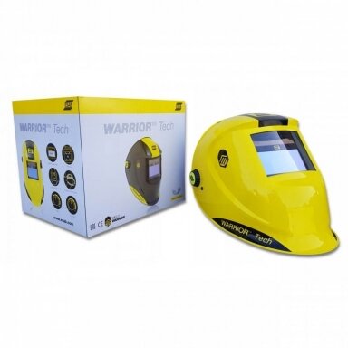 ESAB Warrior Tech profesionalus suvirinimo skydelis ESAB Warrior Tech profesionalus suvirinimo skydelis