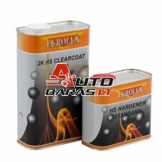 EUROLUX  2K Premium Lakas 1-810 - Aukštos kokybės labai blizgus skaidrus lakas - tinka ir automobilio žibintams