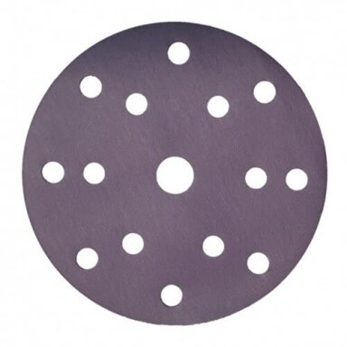 EUROLUX CERAMIC keramikiniai šlifavimo diskeliai, 150mm, 15 Skylių - 100vnt
