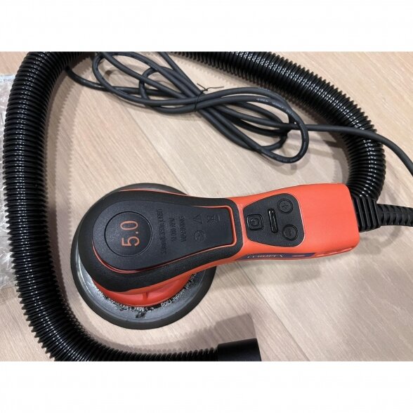 EUROLUX DEROS 5.0 Elektrinis ekscentrinis šlifuoklis 150 mm 350w 4