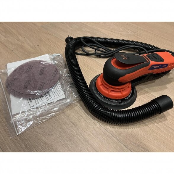 EUROLUX DEROS 5.0 Elektrinis ekscentrinis šlifuoklis 150 mm 350w 5