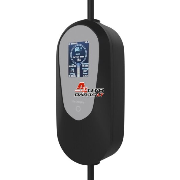 EV Įkroviklis nešiojamas 3.5kW 16A 1