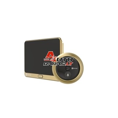 EZVIZ belaidžio durų skambučio komplektas CS-DP2C (2 MP, auksinis) EZVIZ belaidžio durų skambučio komplektas CS-DP2C (2 MP, auksinis)