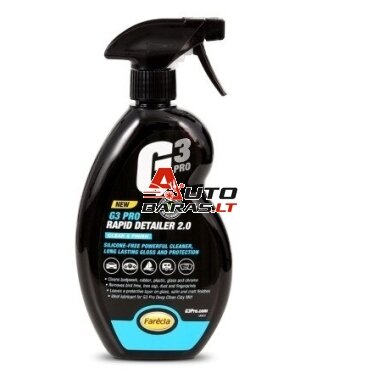 FARECLA G3 Pro Rapid Detailer 2.0 - Priemonė dažytų paviršių atnaujinimui 500ml FARECLA G3 Pro Rapid Detailer 2.0 - Priemonė dažytų paviršių atnaujinimui 500ml