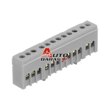 Fazinis gnybtas A12H Cu 12x16 mm2 Morek MAD1012A15 (pilkas)