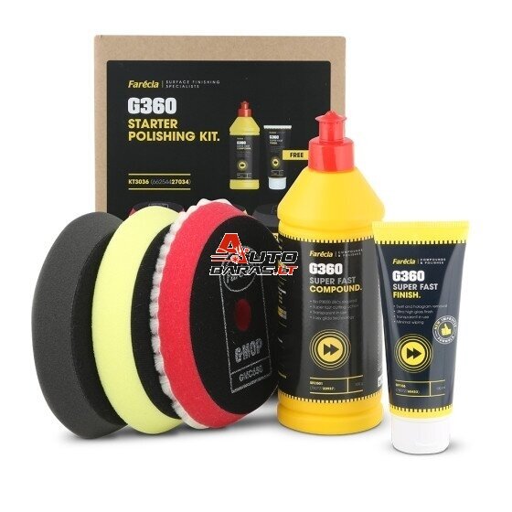 FARECLA G360 Super Fast Poliravimo sistema (startinis rinkinys)
