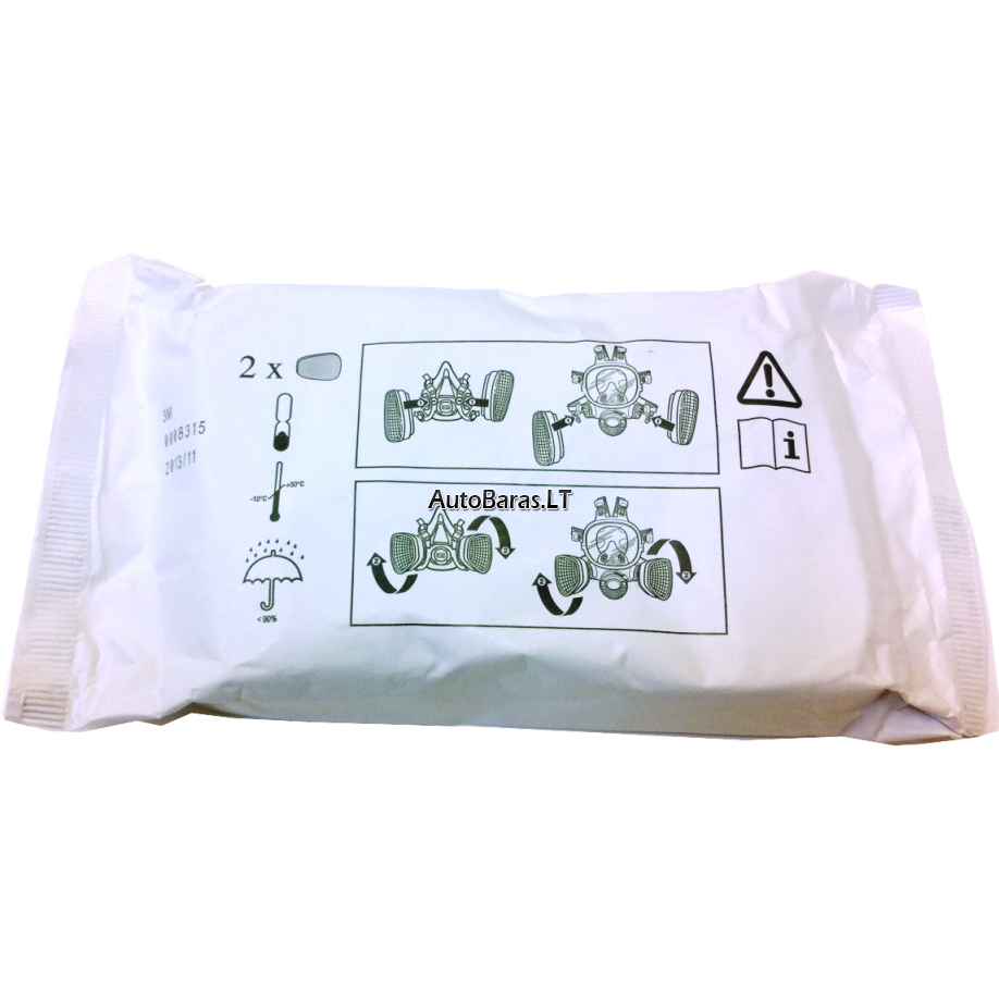Filtrai puskaukei (2vnt) 3M 6059 ABE1K1 1