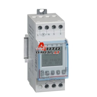 Foto rėlė Legrand 412626 (230V, 2kW, 10A, IP20)