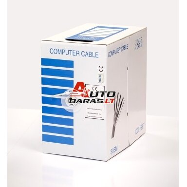 FTP kabelis LTECH CAT5e (305m) (vidaus)