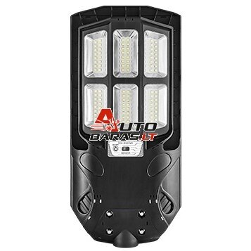 Gatvės šviestuvas su saulės baterija 200W 6500K