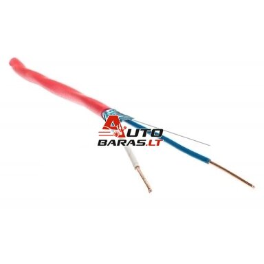 Gaisrinis ekranuotas behalogeninis kabelis Bitner HTKSH (ekw) 2x0,8mm (500 m) Gaisrinis ekranuotas behalogeninis kabelis Bitner HTKSH (ekw) 2x0,8mm (500 m)