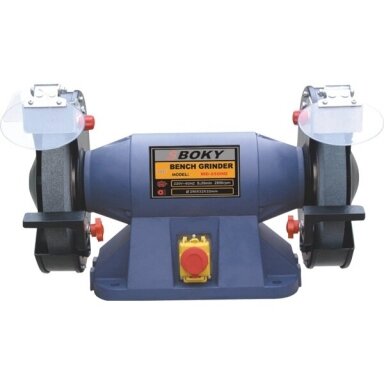 BOKY Galandinimo staklės 250mm 900W, 380V BOKY Galandinimo staklės 250mm 900W, 380V