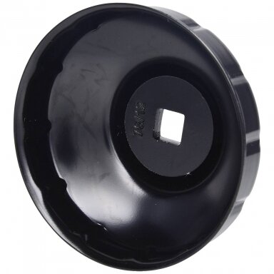 Galvutė tepalo filtrui 76mm/12F 3/8" Galvutė tepalo filtrui 76mm/12F 3/8"