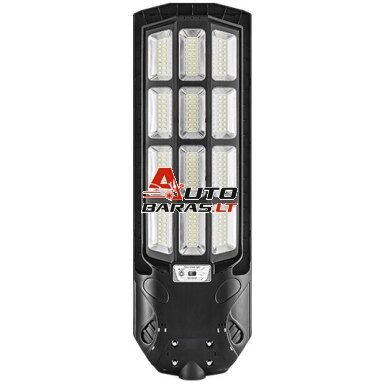 Gatvės šviestuvas su saulės baterija 400W 6500K