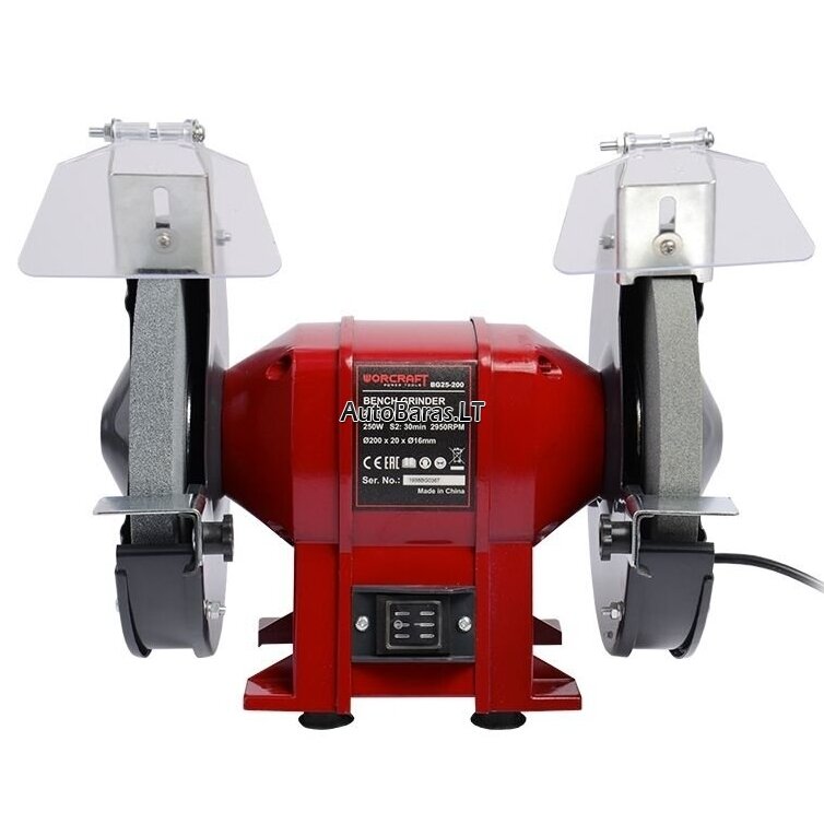 Galandinimo staklės 200mm/220-240V, 250W 1