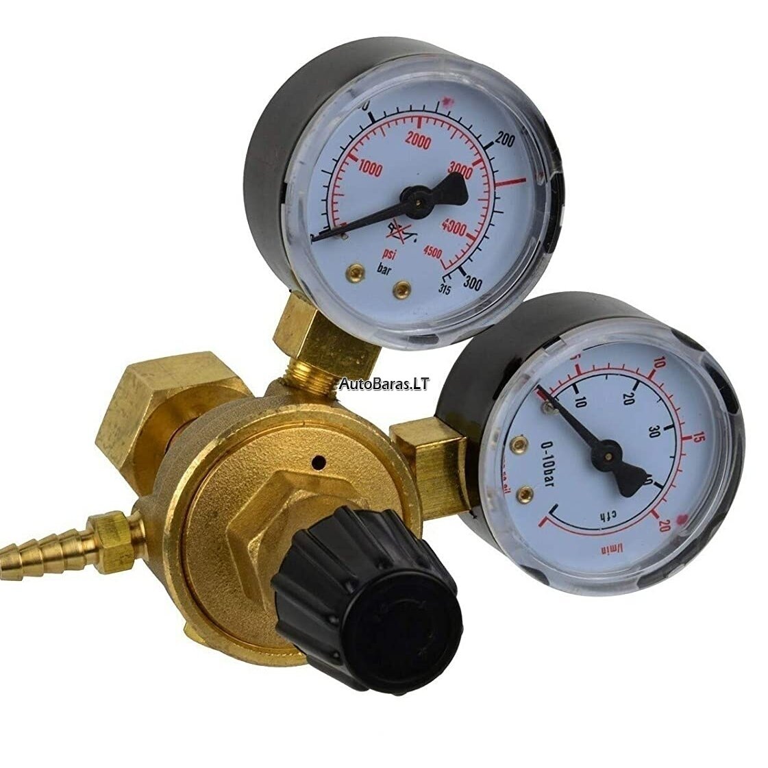 CO2/ARGON/MIX dujų reduktorius Euro Type W21.8mm (G80034)
