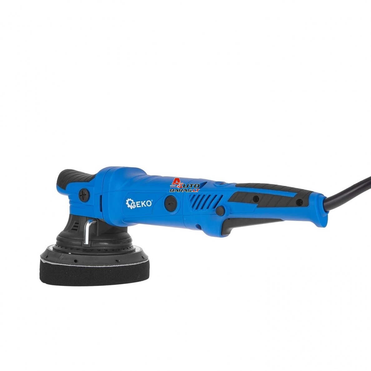 GEKO EKSCENTRINIS POLIRUOKLIS KAMPINIS 150MM 720W + 4 kempinės 3
