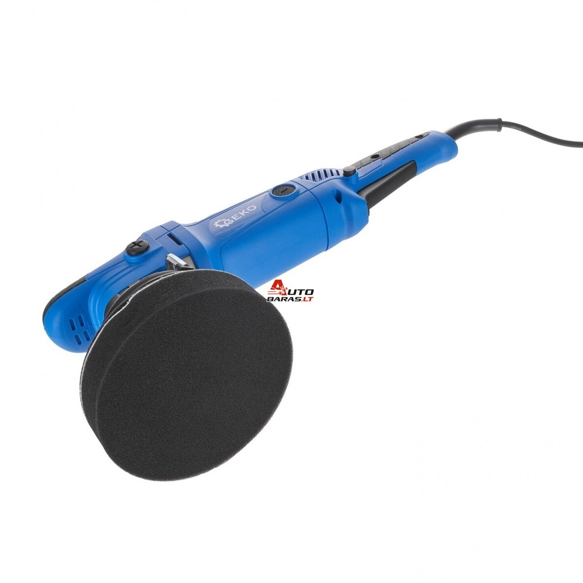 GEKO EKSCENTRINIS POLIRUOKLIS KAMPINIS 150MM 720W + 4 kempinės 9