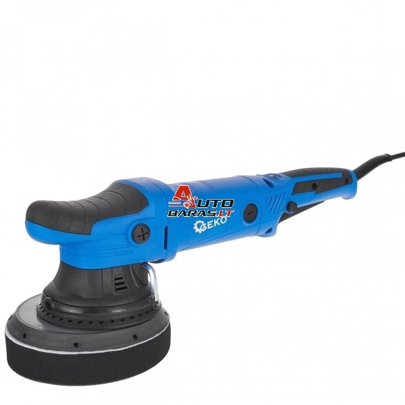 GEKO EKSCENTRINIS POLIRUOKLIS KAMPINIS 150MM 720W + 4 kempinės 1