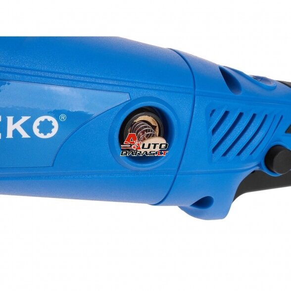 GEKO EKSCENTRINIS POLIRUOKLIS KAMPINIS 150MM 720W + 4 kempinės 11