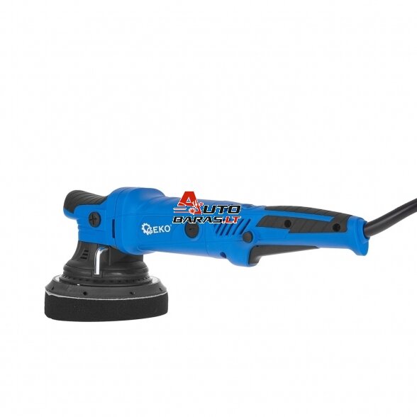 GEKO EKSCENTRINIS POLIRUOKLIS KAMPINIS 150MM 720W + 4 kempinės 3