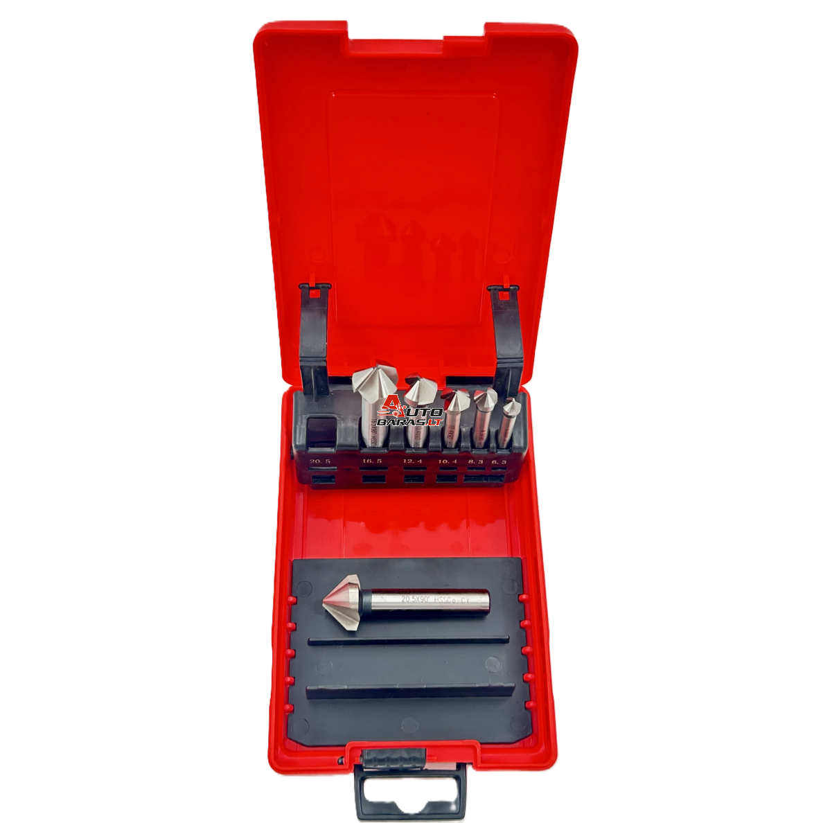Gilinimo grąžtų rinkinys HSS M35 Co (6vnt)(6.3-20.5mm) 2