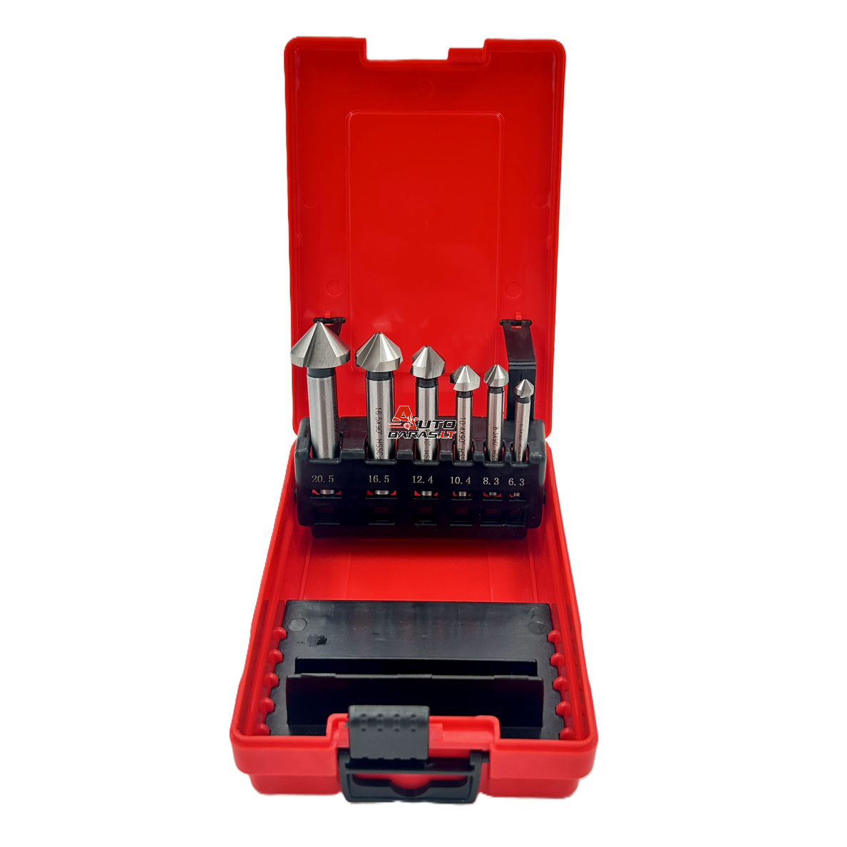 Gilinimo grąžtų rinkinys HSS M35 Co (6vnt)(6.3-20.5mm) 1
