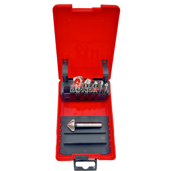 Gilinimo grąžtų rinkinys HSS M35 Co (6vnt)(6.3-20.5mm) 2