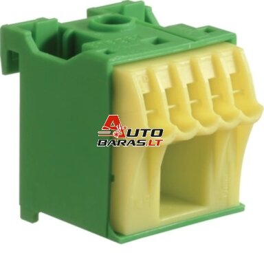 Gnybtas greito pajungimo Hager KN06E (PE, 6 jungčių) Gnybtas greito pajungimo Hager KN06E (PE, 6 jungčių)