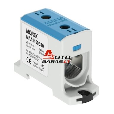 Gnybtas OTL150 1x25-150mm2 Morek MAA1150B10 (mėlyna) Gnybtas OTL150 1x25-150mm2 Morek MAA1150B10 (mėlyna)