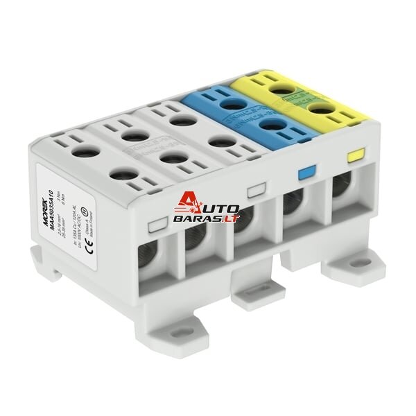 Gnybtas OTL35-5x 5x2.5-35mm2 Morek MAA5035A10 (pilkas, mėlynas, gelotnas/žalias)