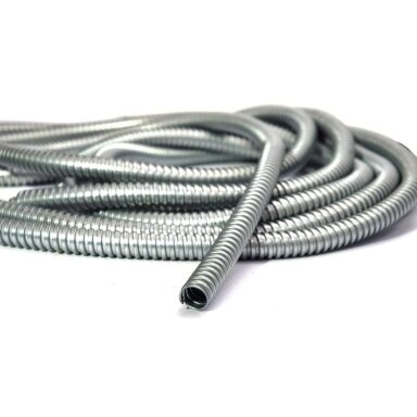 Gofruotas metalinis vamzdis D32 (ritė 25m) Gofruotas metalinis vamzdis D32 (ritė 25m)