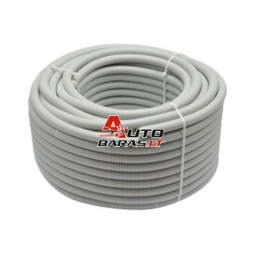 Gofruotas PVC vamzdis D50 (25m)