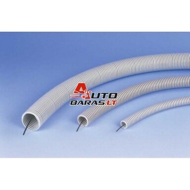 Gofruotas PVC vamzdis su viela 20mm (50m)