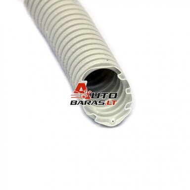 Gofruotas vamzdis 40mm (behologenų, pilkas, 50m, 750 N/5 cm, D40) GLOB-EL GL502W Gofruotas vamzdis 40mm (behologenų, pilkas, 50m, 750 N/5 cm, D40) GLOB-EL GL502W