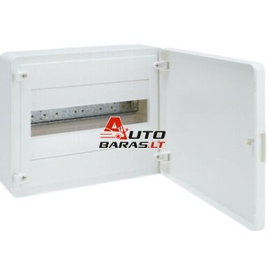 GOLF2 plastikinis virštinkinis skydelis VS112PD 1x12 mod. Hager (IP40)
