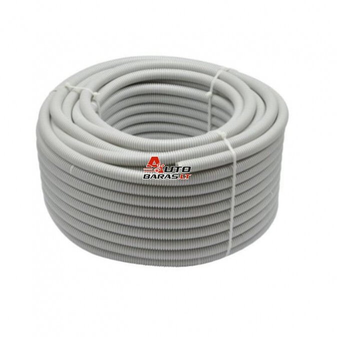 Gofruotas PVC vamzdis D40 (25m)