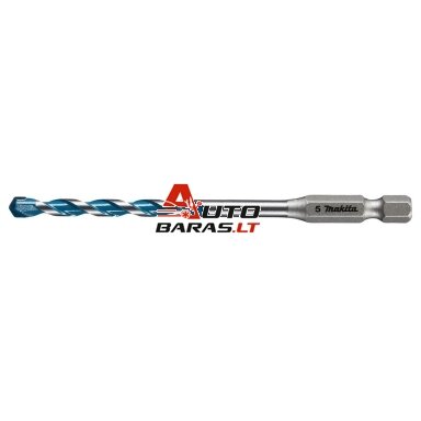 Grąžtas metalui 5x100mm šešiakampis griebtuvas Makita E-14956 (darbinis ilgis 50mm) Grąžtas metalui 5x100mm šešiakampis griebtuvas Makita E-14956 (darbinis ilgis 50mm)