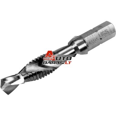 Grąžtas / sriegiklis metalui HSS 1/4" HEX Grąžtas / sriegiklis metalui HSS 1/4" HEX