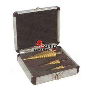 GRĄŽTŲ PAKOPINIŲ RINKINYS 3VNT. (4-32MM) GRĄŽTŲ PAKOPINIŲ RINKINYS 3VNT. (4-32MM)