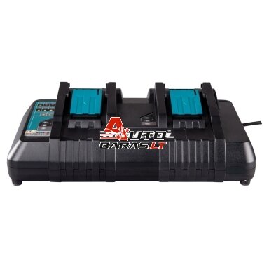 Greitasis dviejų lizdų įkroviklis Makita DC18RD