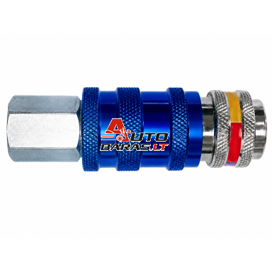 SUMAKE Greito jungimo vožtuvas 5in1 (lizdas) su vidiniu sriegiu 1/2" SUMAKE Greito jungimo vožtuvas 5in1 (lizdas) su vidiniu sriegiu 1/2"