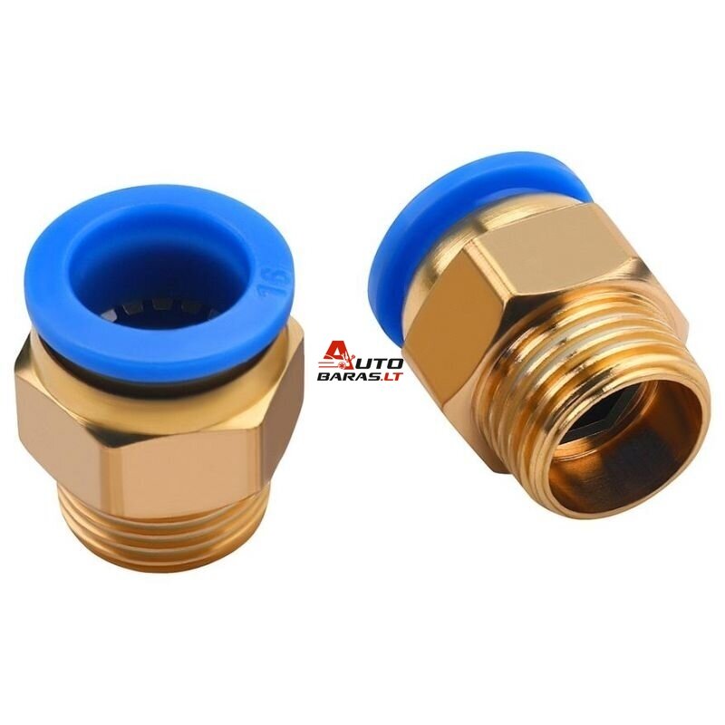 Greito jungimo vožtuvų su sriegiais rinkinys (4 - 16mm)(1/8"+1/4"+1/2") 72vnt. 3