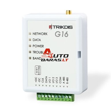 GSM komunikatorius Trikdis G16 4G (su antena) GSM komunikatorius Trikdis G16 4G (su antena)