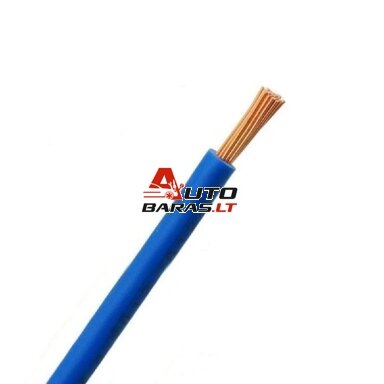 H07V-K (LgY) 1x6 mm2 vienagyslis laidas (mėlynas, 100 m) H07V-K (LgY) 1x6 mm2 vienagyslis laidas (mėlynas, 100 m)