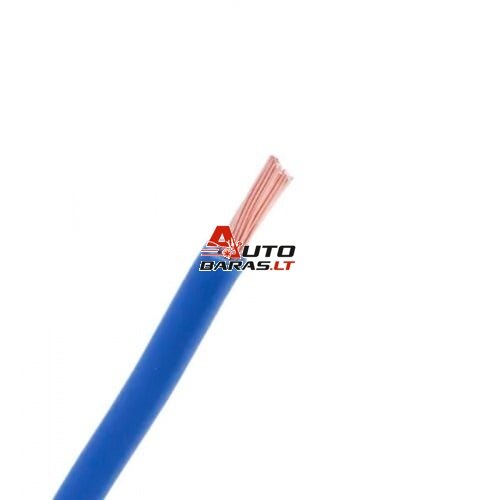 H07V-K (LgY) 1x2.5 mm2 vienagyslis laidas ELPAR (daugiavielis, mėlyna, 1 m)