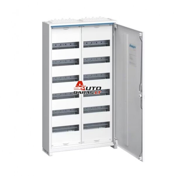 Hager 144 mod. virštinkinis metalinis skydelis FWB62