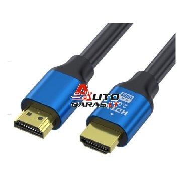 HDMI–HDMI kabelis Wirellee (3 m, HDMI 2.0, 4K 60 Hz, juodas) HDMI–HDMI kabelis Wirellee (3 m, HDMI 2.0, 4K 60 Hz, juodas)