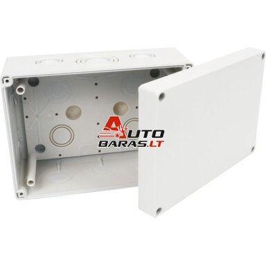 Hermetinė paskirstymo dėžutė Kopos KSK 175_KA (balta, 177x126x90mm, IP66, UV atspari) Hermetinė paskirstymo dėžutė Kopos KSK 175_KA (balta, 177x126x90mm, IP66, UV atspari)