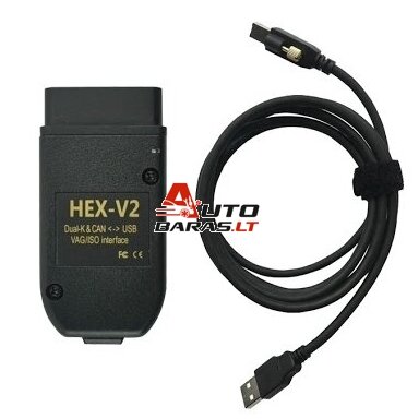 HEX V2 Unlimited VCDS Profesionali diagnostikos & programavimo įranga
